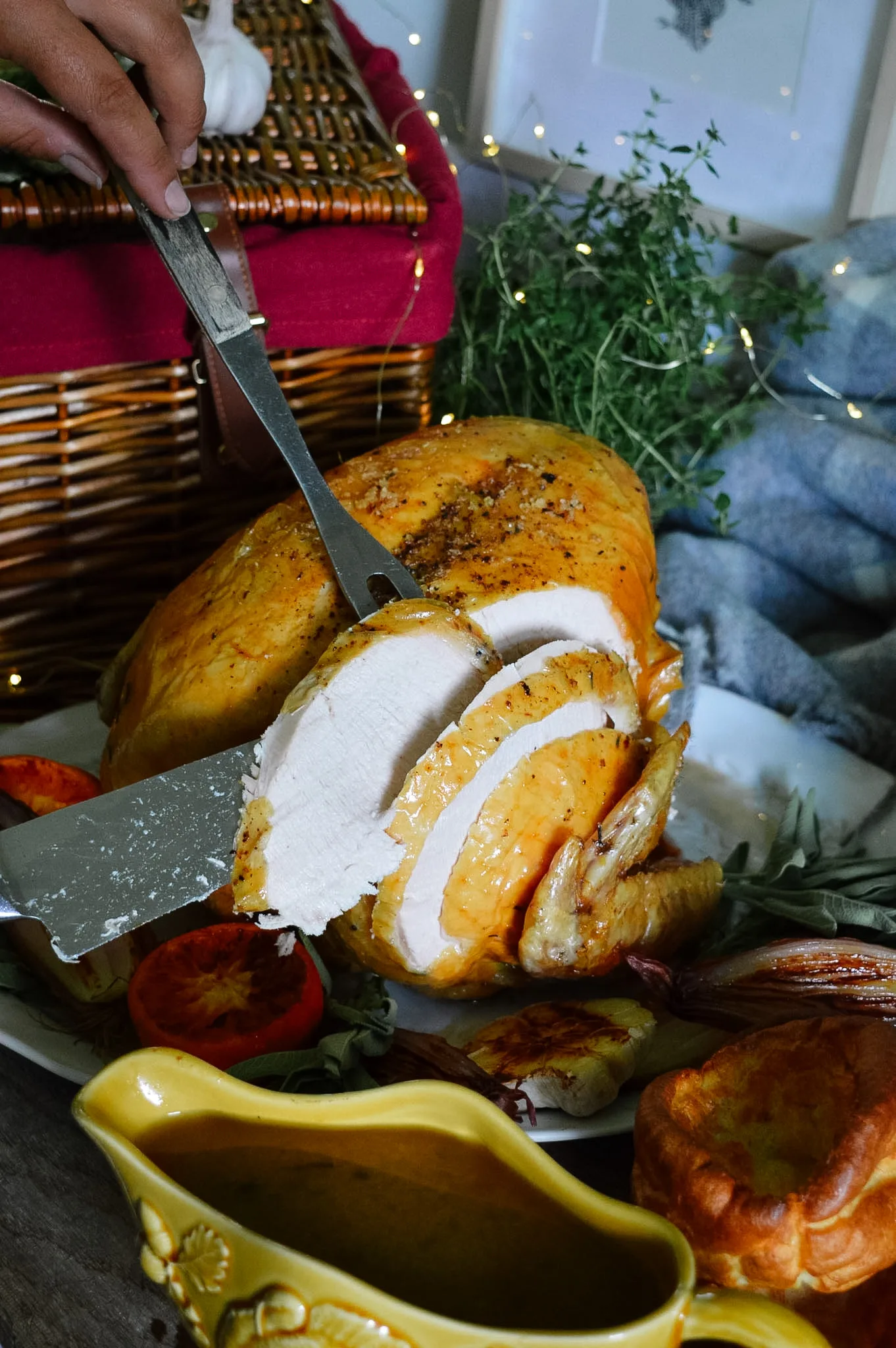 Sliced Tim Way turkey crown